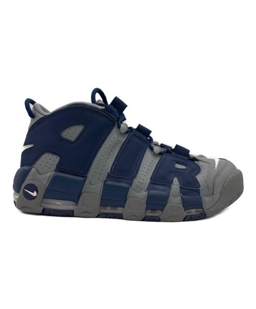 NIKE（ナイキ）NIKE (ナイキ) NIKE AIR MORE UPTEMPO '96 COOL GREY/WHITE-MIDNIGHT NAVY グレー×ネイビー サイズ:30の古着・服飾アイテム