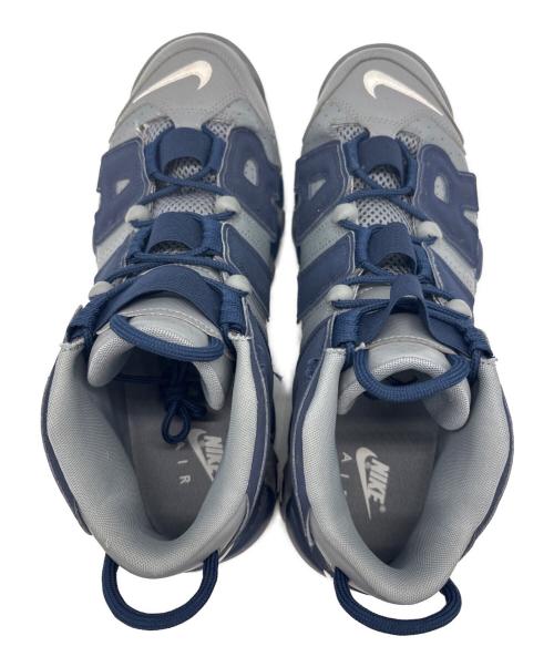 NIKE（ナイキ）NIKE (ナイキ) NIKE AIR MORE UPTEMPO '96 COOL GREY/WHITE-MIDNIGHT NAVY グレー×ネイビー サイズ:30の古着・服飾アイテム