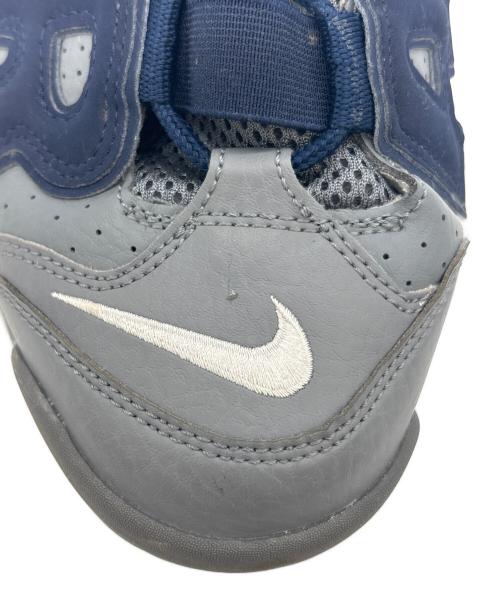 NIKE（ナイキ）NIKE (ナイキ) NIKE AIR MORE UPTEMPO '96 COOL GREY/WHITE-MIDNIGHT NAVY グレー×ネイビー サイズ:30の古着・服飾アイテム
