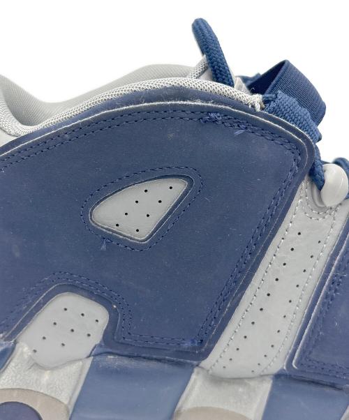 NIKE（ナイキ）NIKE (ナイキ) NIKE AIR MORE UPTEMPO '96 COOL GREY/WHITE-MIDNIGHT NAVY グレー×ネイビー サイズ:30の古着・服飾アイテム