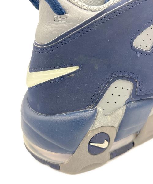 NIKE（ナイキ）NIKE (ナイキ) NIKE AIR MORE UPTEMPO '96 COOL GREY/WHITE-MIDNIGHT NAVY グレー×ネイビー サイズ:30の古着・服飾アイテム