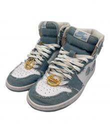 NIKE（ナイキ）の古着「Air Jordan 1 High OG "Denim"」｜ブルー×ホワイト