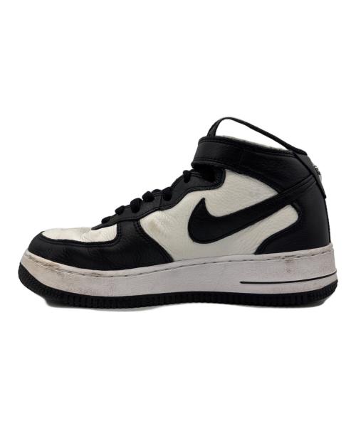 NIKE（ナイキ）NIKE (ナイキ) stussy (ステューシー) AIR FORCE1 MID ブラック×ホワイト サイズ:24の古着・服飾アイテム