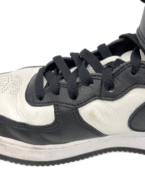 NIKE（ナイキ）NIKE (ナイキ) stussy (ステューシー) AIR FORCE1 MID ブラック×ホワイト サイズ:24の古着・服飾アイテム