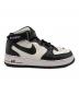 中古・古着 NIKE (ナイキ) stussy (ステューシー) AIR FORCE1 MID ブラック×ホワイト サイズ:24：7000円