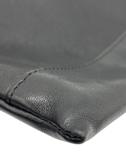 SLOW（スロウ）SLOW (スロウ) BEAMS (ビームス) レザーサコッシュ ブラックの古着・服飾アイテム