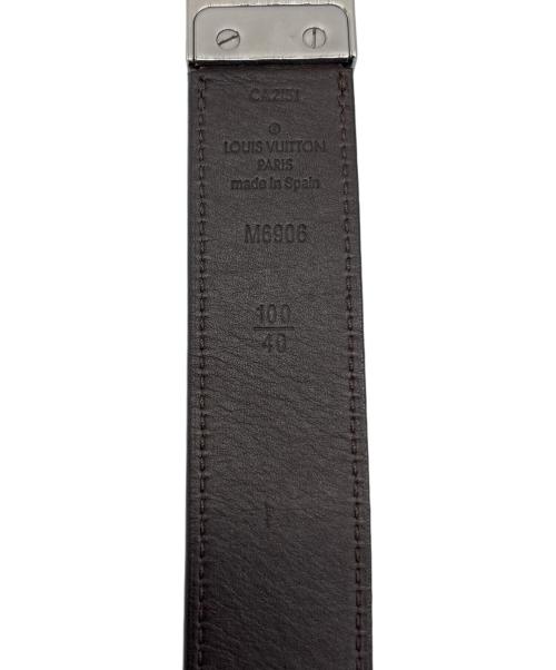 LOUIS VUITTON（ルイ ヴィトン）LOUIS VUITTON (ルイ ヴィトン) レザーベルト ブラウンの古着・服飾アイテム