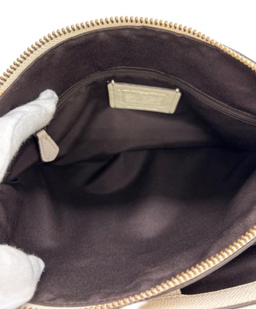 COACH（コーチ）COACH (コーチ) ショルダートートバッグ ホワイトの古着・服飾アイテム