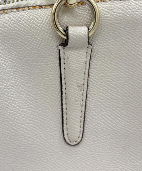 COACH（コーチ）COACH (コーチ) ショルダートートバッグ ホワイトの古着・服飾アイテム