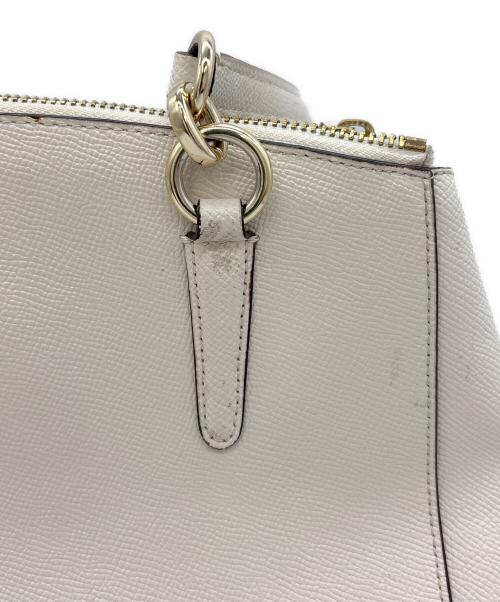 COACH（コーチ）COACH (コーチ) ショルダートートバッグ ホワイトの古着・服飾アイテム