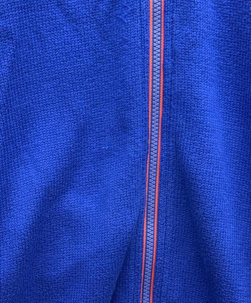 POLO RALPH LAUREN（ポロ・ラルフローレン）POLO RALPH LAUREN (ポロ・ラルフローレン) フルジップニット ブルー サイズ:Sの古着・服飾アイテム