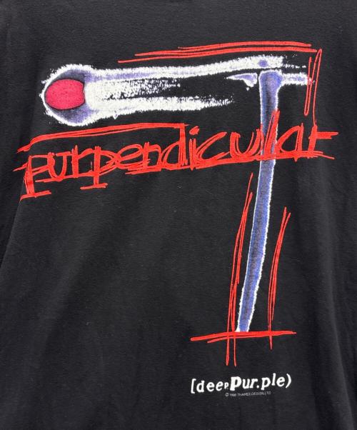 deep purple（ディープ・パープル）deep purple (ディープ・パープル) バンドTシャツ ブラック サイズ:Lの古着・服飾アイテム