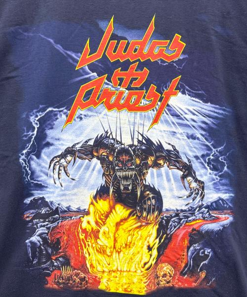 BLUE THUNDER（ブルーサンダー）BLUE THUNDER (ブルーサンダー) バンドTシャツ ネイビー サイズ:Lの古着・服飾アイテム