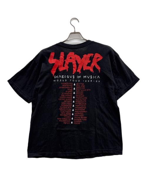 SLAYER（スレイヤー）SLAYER (スレイヤー) バンドTシャツ ブラック サイズ:Lの古着・服飾アイテム
