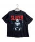 SLAYER（スレイヤー）の古着「バンドTシャツ」｜ブラック