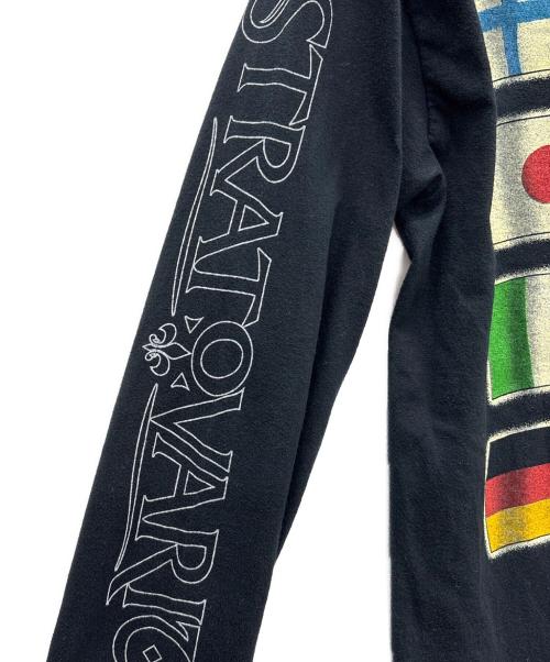 Stratovarius（ストラトヴァリウス）Stratovarius (ストラトヴァリウス) ロングスリーブカットソー ブラック サイズ:不明の古着・服飾アイテム