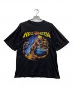 BLUE THUNDERブルーサンダー）の古着「バンドTシャツ」｜ブラック