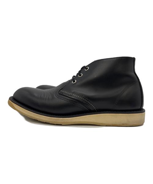 RED WING（レッドウィング）RED WING (レッドウィング) ワークチャッカブーツ ブラック サイズ:27の古着・服飾アイテム
