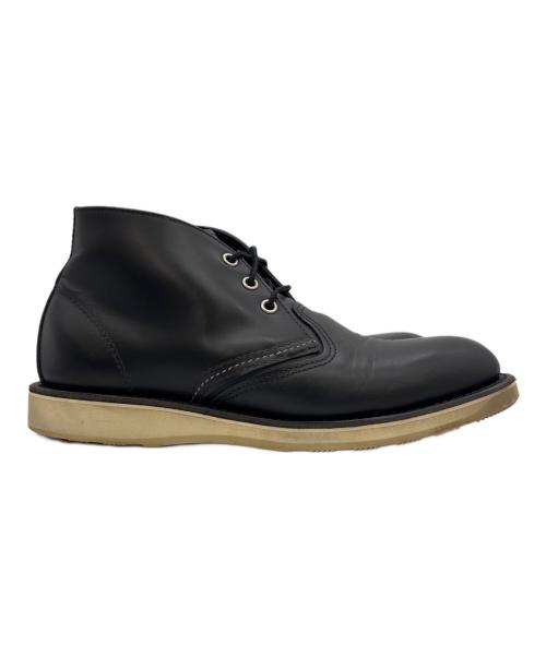 RED WING（レッドウィング）RED WING (レッドウィング) ワークチャッカブーツ ブラック サイズ:27の古着・服飾アイテム
