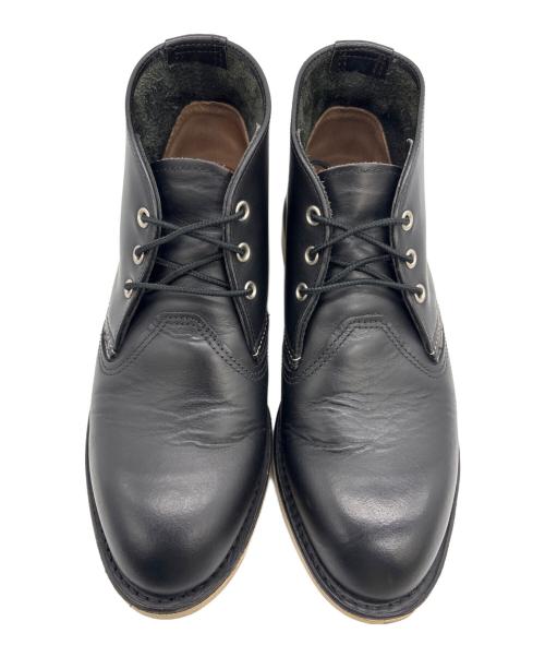 RED WING（レッドウィング）RED WING (レッドウィング) ワークチャッカブーツ ブラック サイズ:27の古着・服飾アイテム