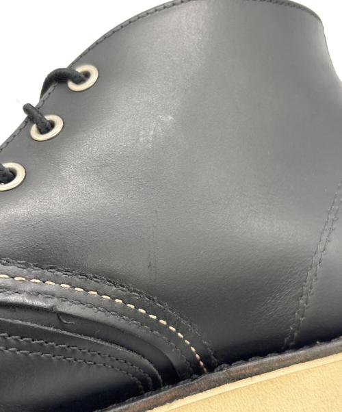 RED WING（レッドウィング）RED WING (レッドウィング) ワークチャッカブーツ ブラック サイズ:27の古着・服飾アイテム