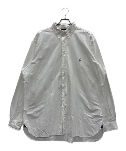 POLO RALPH LAUREN（ポロ・ラルフローレン）POLO RALPH LAUREN (ポロ・ラルフローレン) ボタンダウンシャツ ホワイト サイズ:2XLTの古着・服飾アイテム