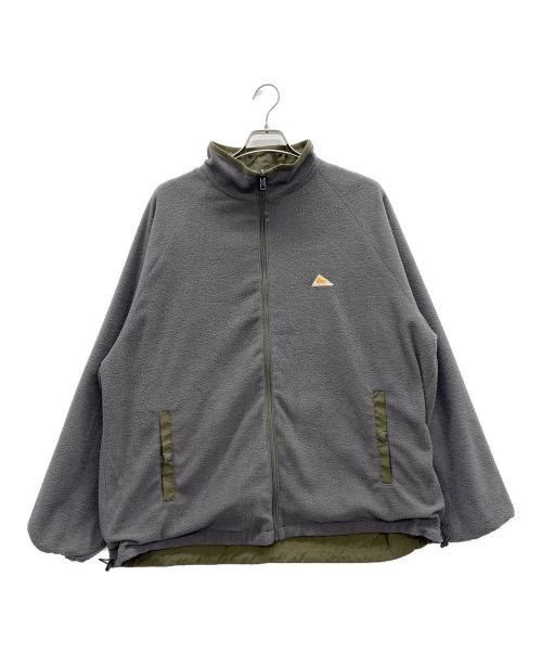 KELTY（ケルティ）KELTY (ケルティ) FREAK'S STORE (フリークスストア) リバーシブルブルゾン グレー サイズ:XLの古着・服飾アイテム