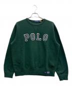 POLO RALPH LAURENポロ・ラルフローレン）の古着「スウェット」｜グリーン
