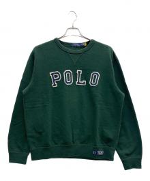 POLO RALPH LAUREN（ポロ・ラルフローレン）の古着「スウェット」｜グリーン