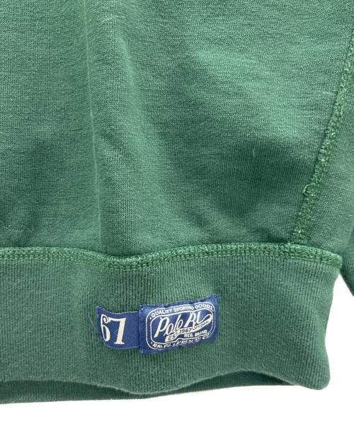 POLO RALPH LAUREN（ポロ・ラルフローレン）POLO RALPH LAUREN (ポロ・ラルフローレン) スウェット グリーン サイズ:Lの古着・服飾アイテム