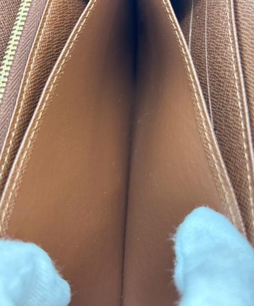 LOUIS VUITTON（ルイ ヴィトン）LOUIS VUITTON (ルイ ヴィトン) 長財布 ブラウン×レッドの古着・服飾アイテム