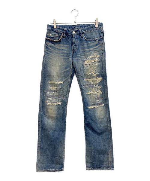 Hysteric Glamour（ヒステリックグラマー）Hysteric Glamour (ヒステリックグラマー) デニムパンツ ブルー サイズ:30inchの古着・服飾アイテム