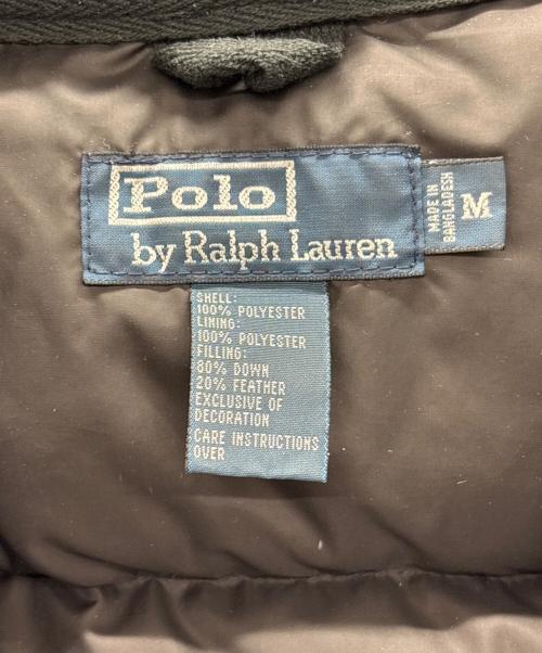 POLO RALPH LAUREN（ポロ・ラルフローレン）POLO RALPH LAUREN (ポロ・ラルフローレン) ダウンジャケット ブラック サイズ:Mの古着・服飾アイテム