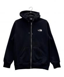 THE NORTH FACE（ザ ノース フェイス）の古着「スクエアロゴフルジップ」｜ブラック