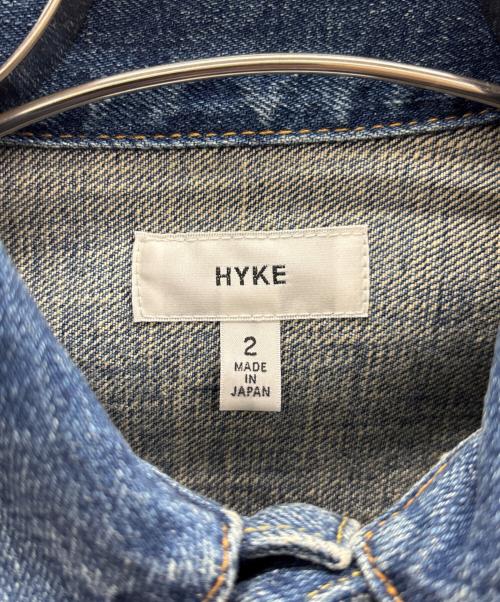 HYKE（ハイク）HYKE (ハイク) デニムジャケット ブルー サイズ:2の古着・服飾アイテム