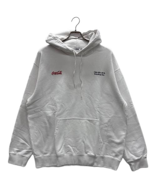 ATMOS（アトモス）ATMOS (アトモス) パーカー ホワイト サイズ:XL 未使用品の古着・服飾アイテム