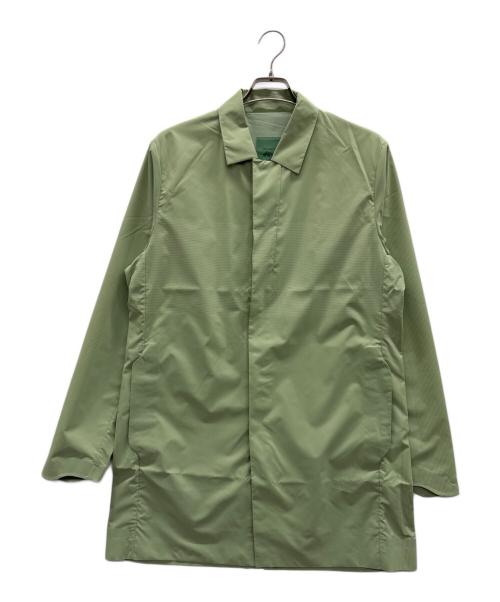 DECENT（デサント）DECENT (デサント) オルテライン スキーマテックエアー バルカラーコート 黄緑 サイズ:O 未使用品の古着・服飾アイテム