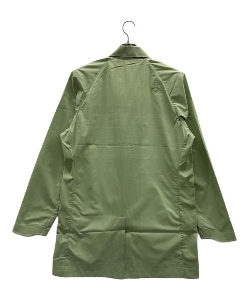 DECENT（デサント）DECENT (デサント) オルテライン スキーマテックエアー バルカラーコート 黄緑 サイズ:O 未使用品の古着・服飾アイテム