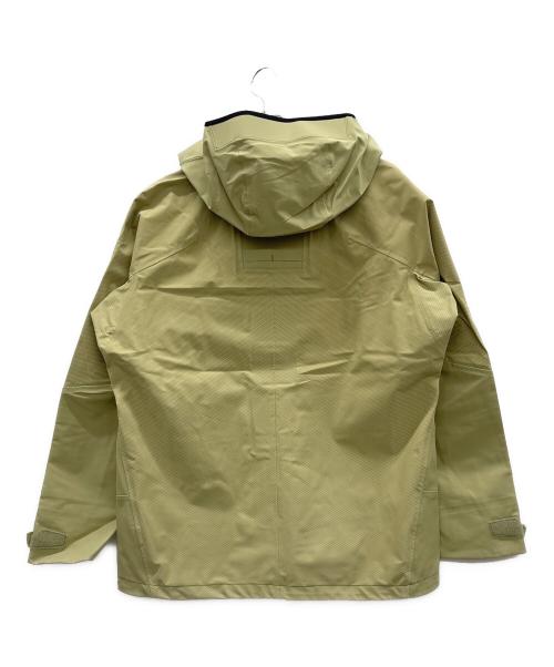 DECENT（デサント）DECENT (デサント) スキーマテック シェル ジャケット ベージュ×ブラック サイズ:O 未使用品の古着・服飾アイテム