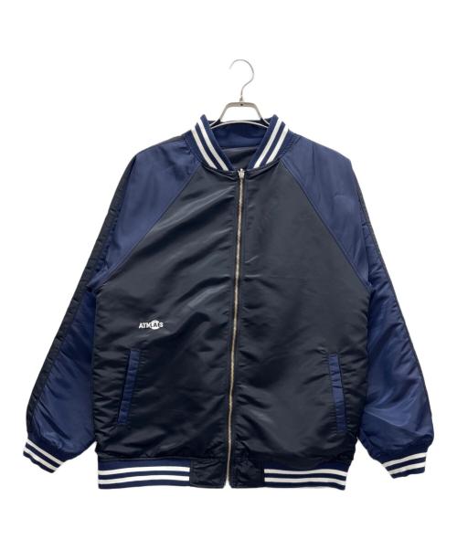Champion（チャンピオン）Champion (チャンピオン) ATMOS (アトモス) リバーシブルジャケット ネイビー×ブラック サイズ:XL 未使用品の古着・服飾アイテム