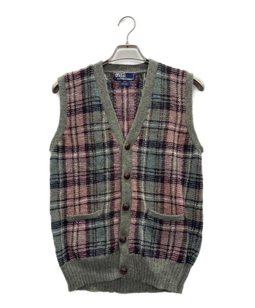 POLO RALPH LAUREN（ポロ・ラルフローレン）POLO RALPH LAUREN (ポロ・ラルフローレン) ニットベスト マルチカラー サイズ:Sの古着・服飾アイテム