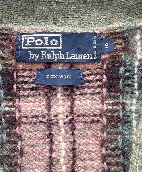 POLO RALPH LAUREN（ポロ・ラルフローレン）POLO RALPH LAUREN (ポロ・ラルフローレン) ニットベスト マルチカラー サイズ:Sの古着・服飾アイテム