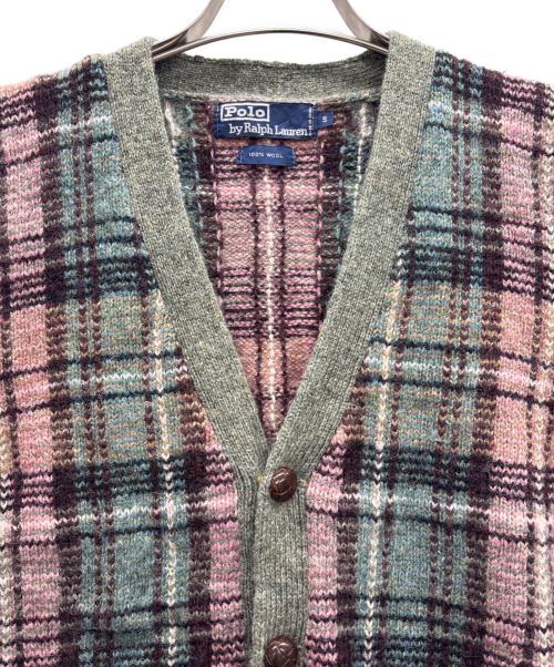 POLO RALPH LAUREN（ポロ・ラルフローレン）POLO RALPH LAUREN (ポロ・ラルフローレン) ニットベスト マルチカラー サイズ:Sの古着・服飾アイテム