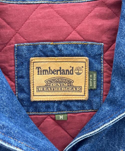 Timberland（ティンバーランド）Timberland (ティンバーランド) デニムジャケット ブルー サイズ:Mの古着・服飾アイテム