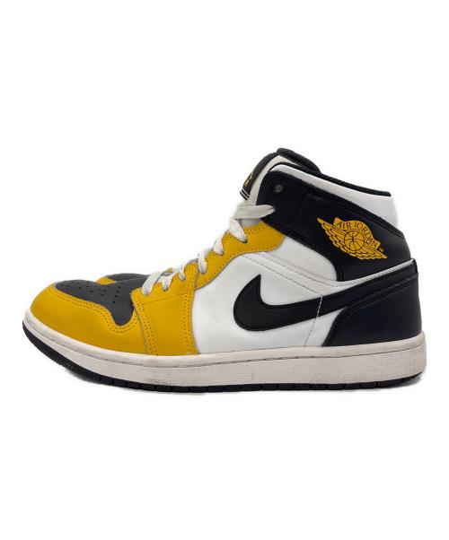 NIKE（ナイキ）NIKE (ナイキ) Air Jordan 1 Mid イエロー×ブラック サイズ:26.5の古着・服飾アイテム