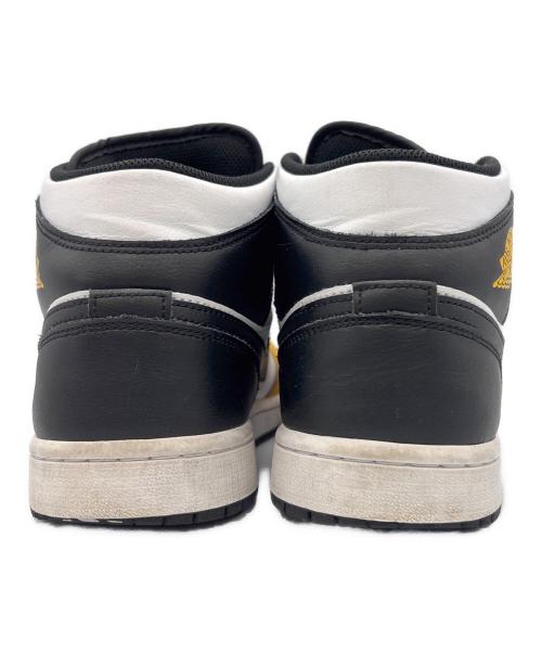 NIKE（ナイキ）NIKE (ナイキ) Air Jordan 1 Mid イエロー×ブラック サイズ:26.5の古着・服飾アイテム