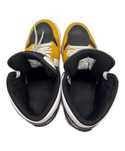 NIKE（ナイキ）NIKE (ナイキ) Air Jordan 1 Mid イエロー×ブラック サイズ:26.5の古着・服飾アイテム