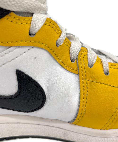 NIKE（ナイキ）NIKE (ナイキ) Air Jordan 1 Mid イエロー×ブラック サイズ:26.5の古着・服飾アイテム