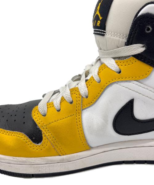 NIKE（ナイキ）NIKE (ナイキ) Air Jordan 1 Mid イエロー×ブラック サイズ:26.5の古着・服飾アイテム