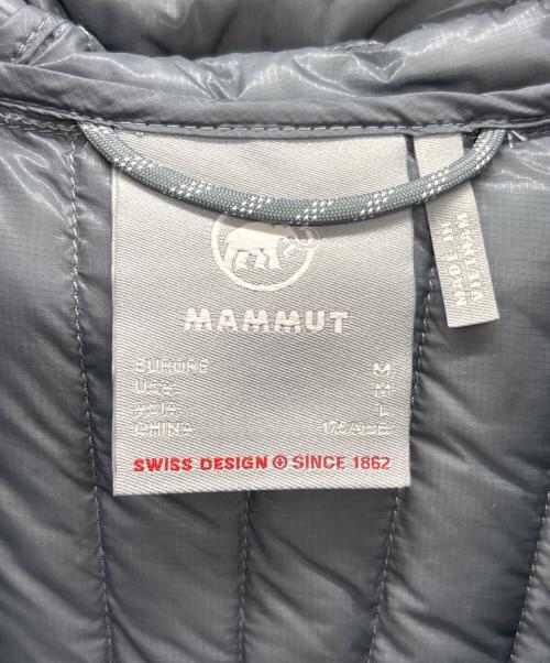 MAMMUT（マムート）MAMMUT (マムート) ブロードピークライトインサレーションフーデッド ジャケット STRATA サイズ:ASIA L 未使用品の古着・服飾アイテム